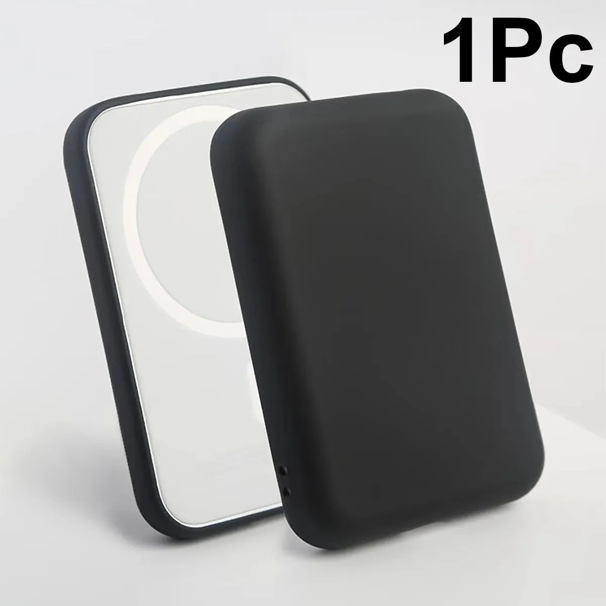 3/2/1Pc Magnetic Power Bank Protective Case - Tpu Anti-Drop Protective Cover, Compatible with Magsafe |   Charger Protective Case |   Textured Finish and Secure Locking Design (Battery Not Included)