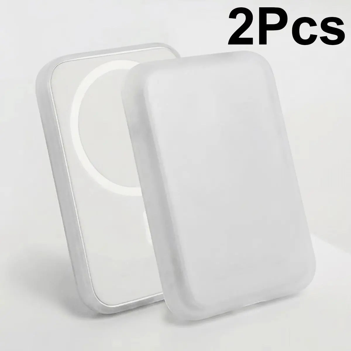 3/2/1Pc Magnetic Power Bank Protective Case - Tpu Anti-Drop Protective Cover, Compatible with Magsafe |   Charger Protective Case |   Textured Finish and Secure Locking Design (Battery Not Included)