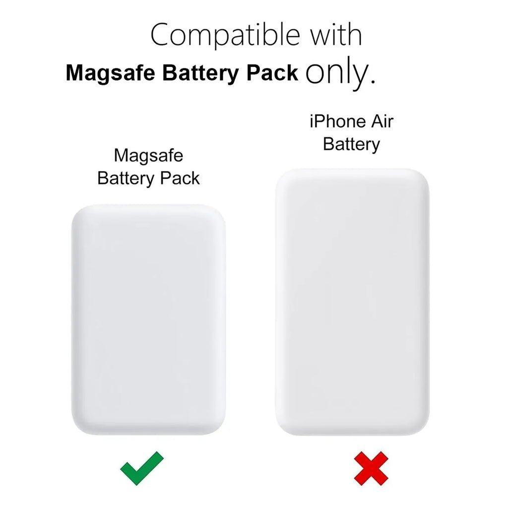 3/2/1Pc Magnetic Power Bank Protective Case - Tpu Anti-Drop Protective Cover, Compatible with Magsafe |   Charger Protective Case |   Textured Finish and Secure Locking Design (Battery Not Included)