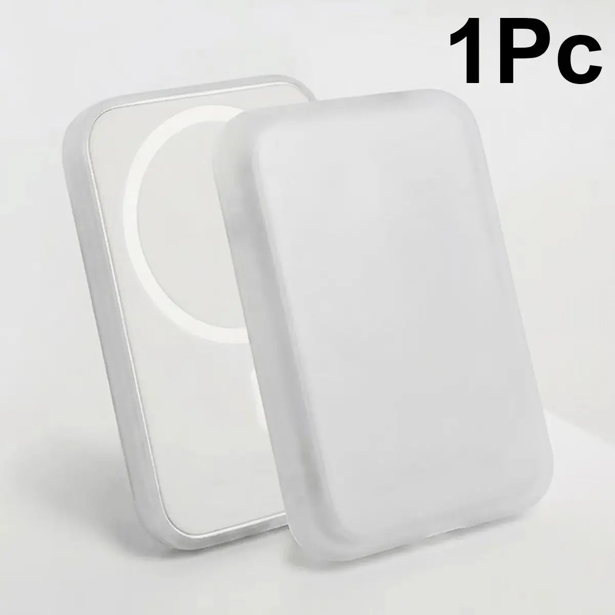 3/2/1Pc Magnetic Power Bank Protective Case - Tpu Anti-Drop Protective Cover, Compatible with Magsafe |   Charger Protective Case |   Textured Finish and Secure Locking Design (Battery Not Included)